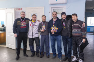 Соревнования по хоккею с мячом состоялись в Хабаровском  «Водоканале»